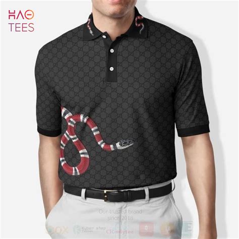 gucci polos men's|authentic gucci polo shirts.